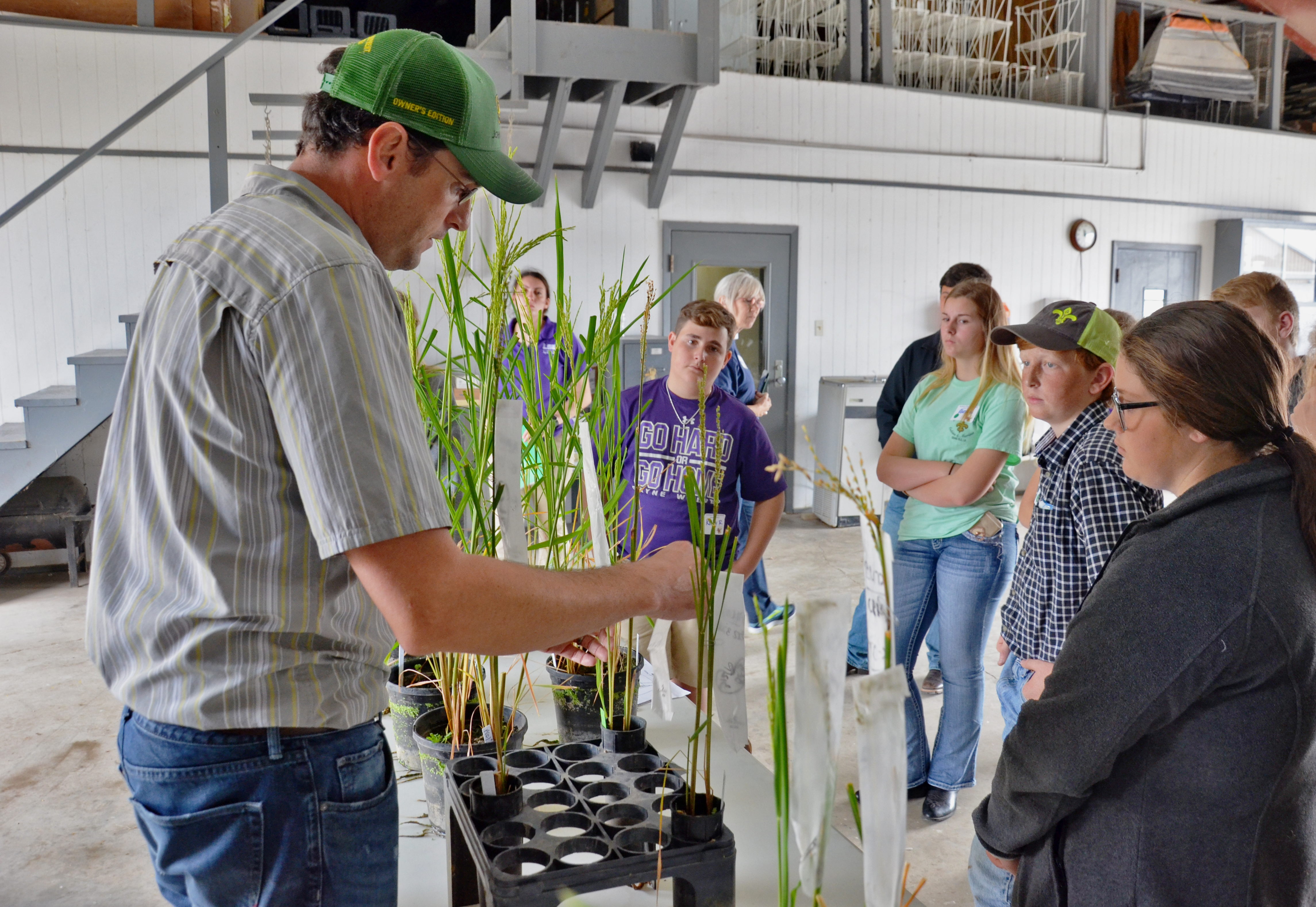High school students hear about careers in agriculture 